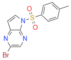  N-甲苯磺?；?5-溴-4,7-二氮雜吲哚
